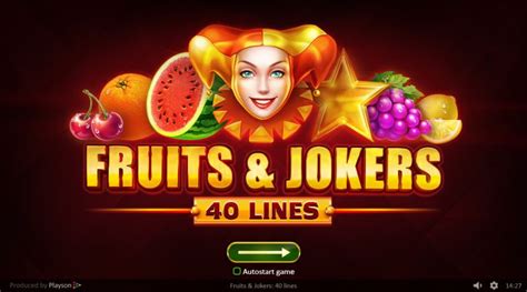 Fruits Jokers 40 Lines LeoVegas
